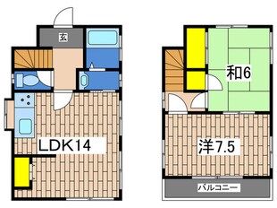 横浜市港南６丁目戸建ての物件間取画像